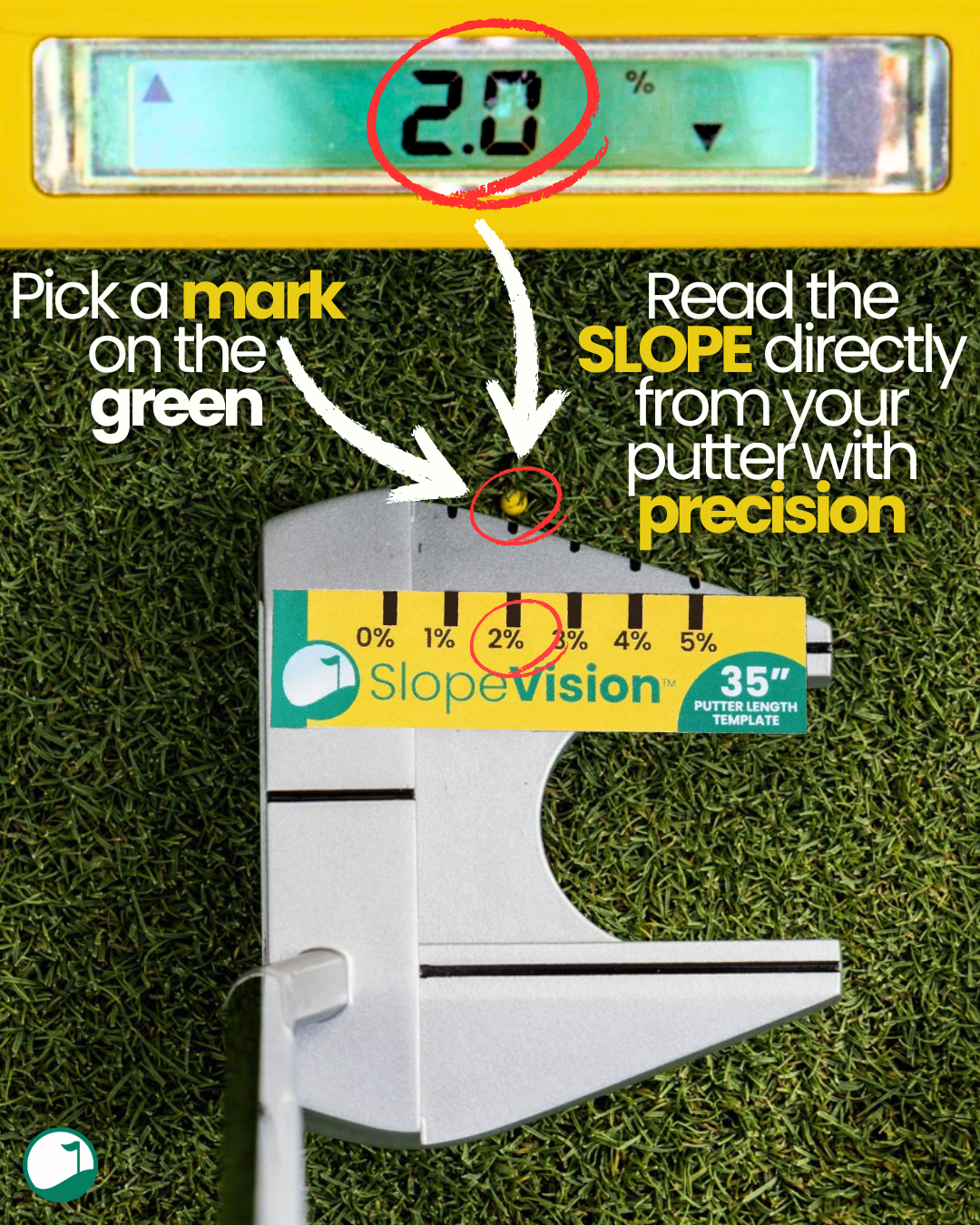 SlopeVision | A Legal Way To Measure Green Slope